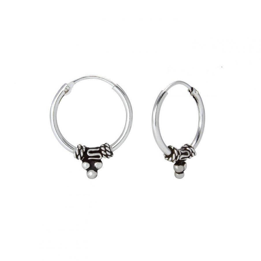 Bali Trinity Hoop Earrings - Trendolla Jewelry
